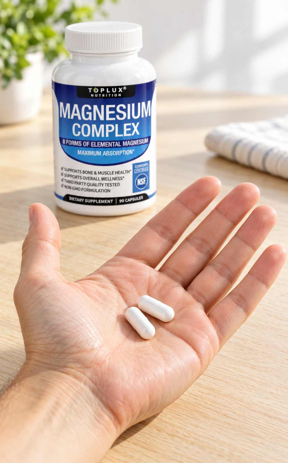 Cápsulas vegetales de Magnesium Complex