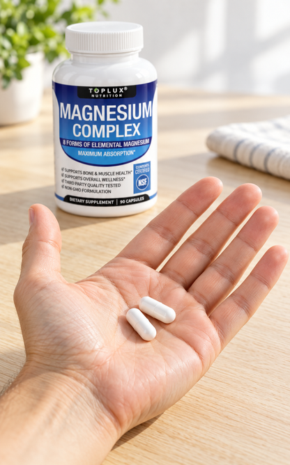 Cápsulas vegetales de Magnesium Complex