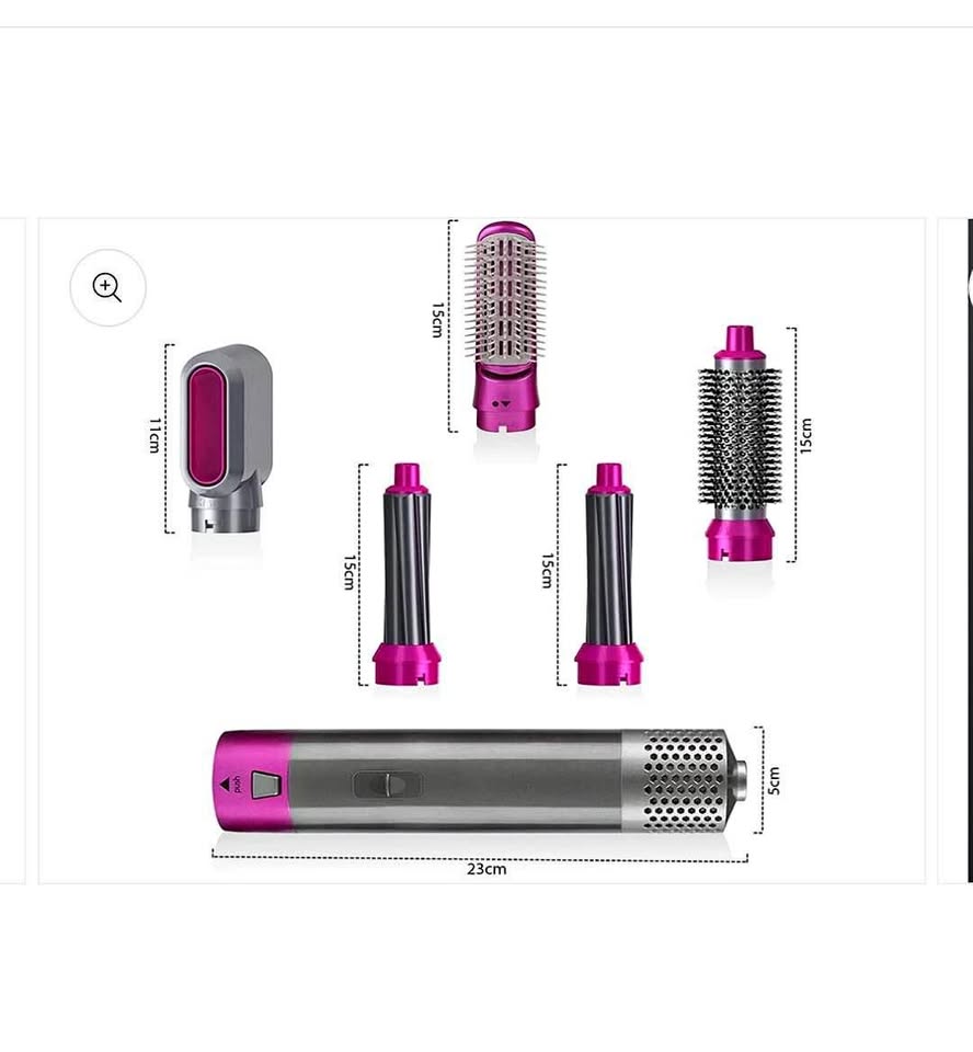 Kit Styler Pro 5-en-1: Secado y Ondas de Salón en Casa