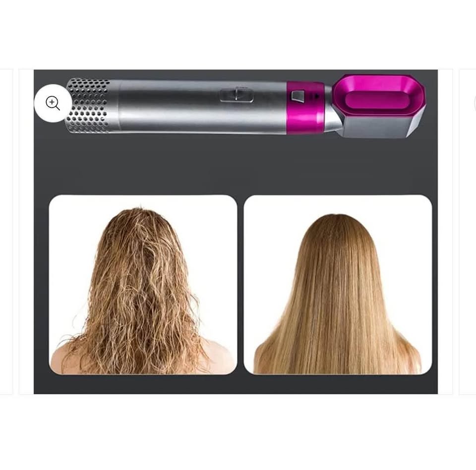 Kit Styler Pro 5-en-1: Secado y Ondas de Salón en Casa