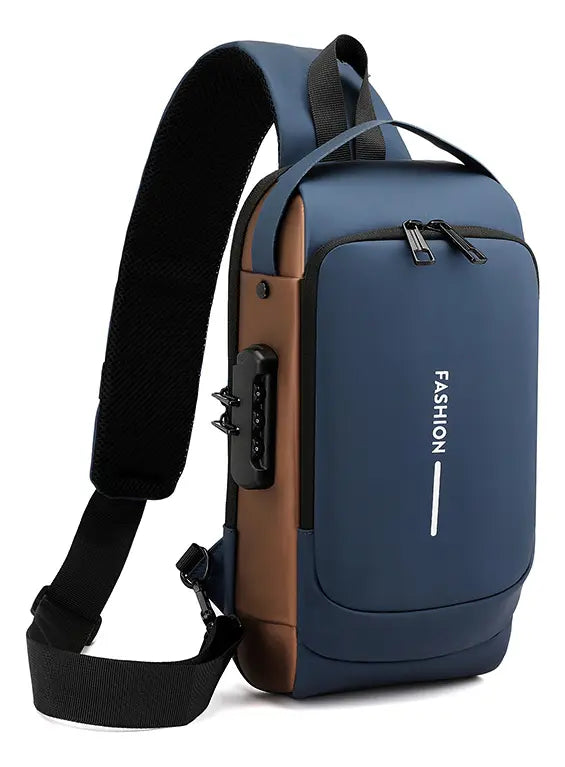 Bolso Cruzado Bandolera Antirrobo Impermeable Con Usb