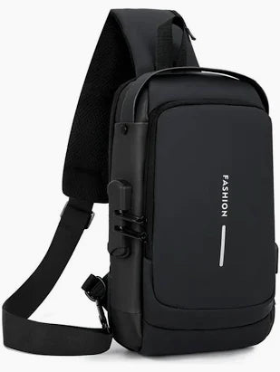 Bolso Cruzado Bandolera Antirrobo Impermeable Con Usb