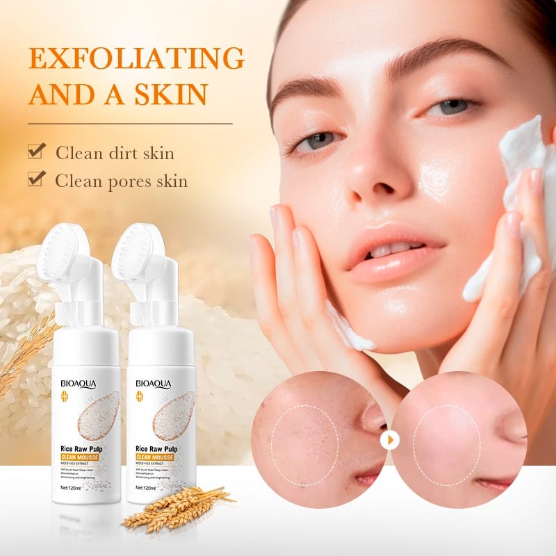✨ Jabon Facial de Arroz BIOAQUA