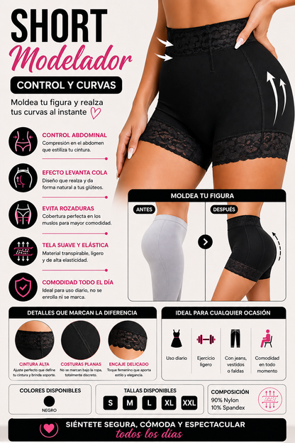 Short Levanta cola  Premium