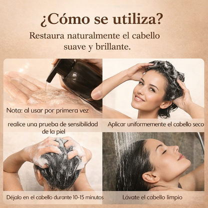 BLACK HAIR DYE™ Color Natural