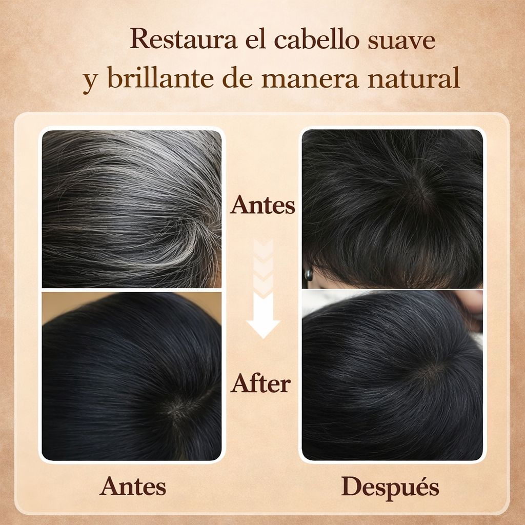 BLACK HAIR DYE™ Color Natural