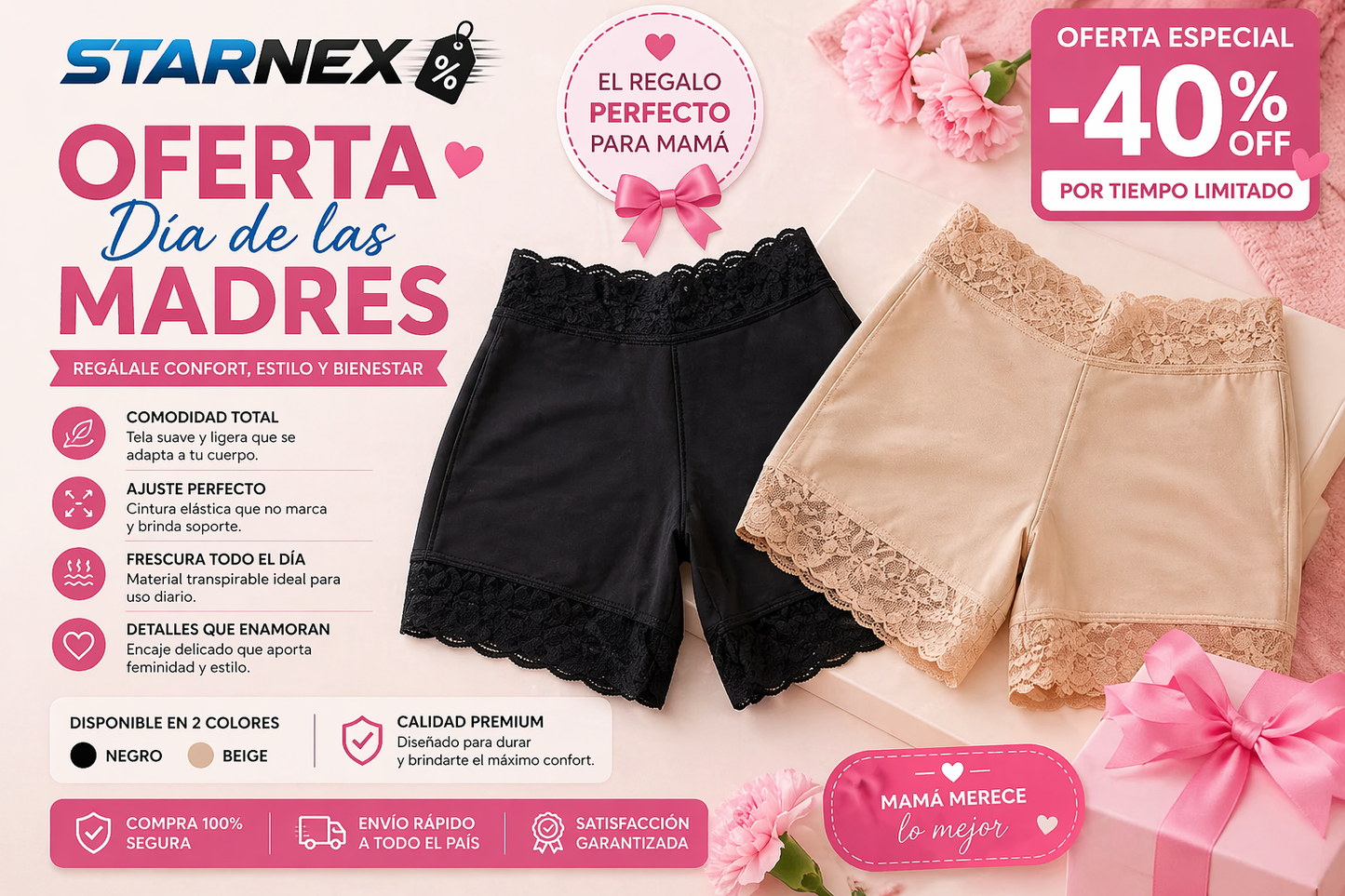 Short Levanta cola  Premium