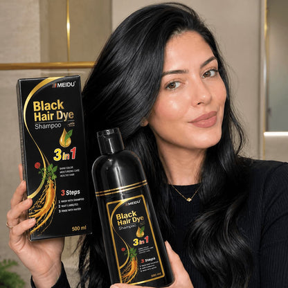 BLACK HAIR DYE™ Color Natural